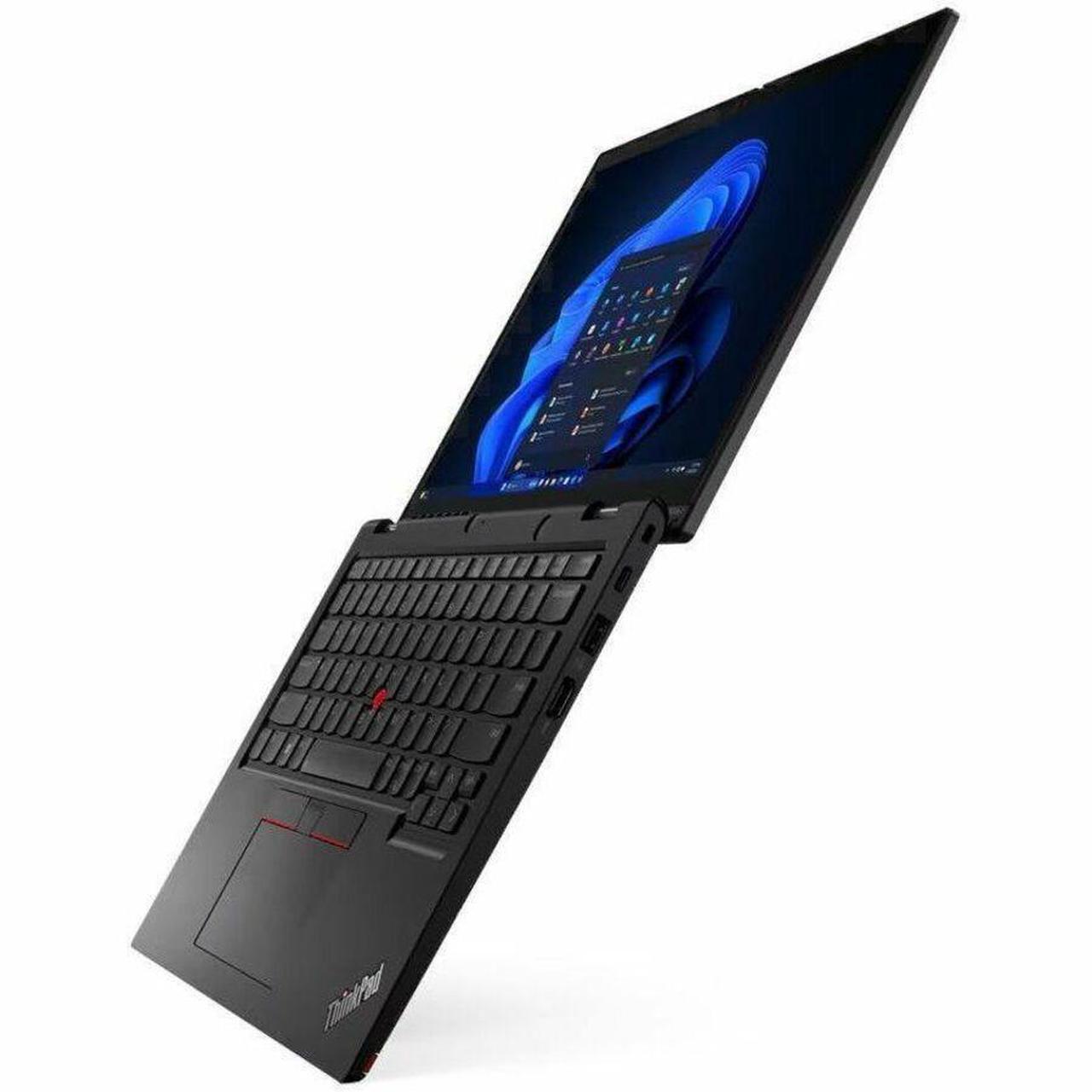 Alt view image 7 of 8 - Lenovo ThinkPad L13 Gen 5 21LM0012US 13.3" Touchscreen Convertible Notebook - Intel Core Ultra 7 155U - 16GB - 512GB SSD - Black - Windows 11 Pro - Webcam - IEEE 802.11ax   21LM0012US