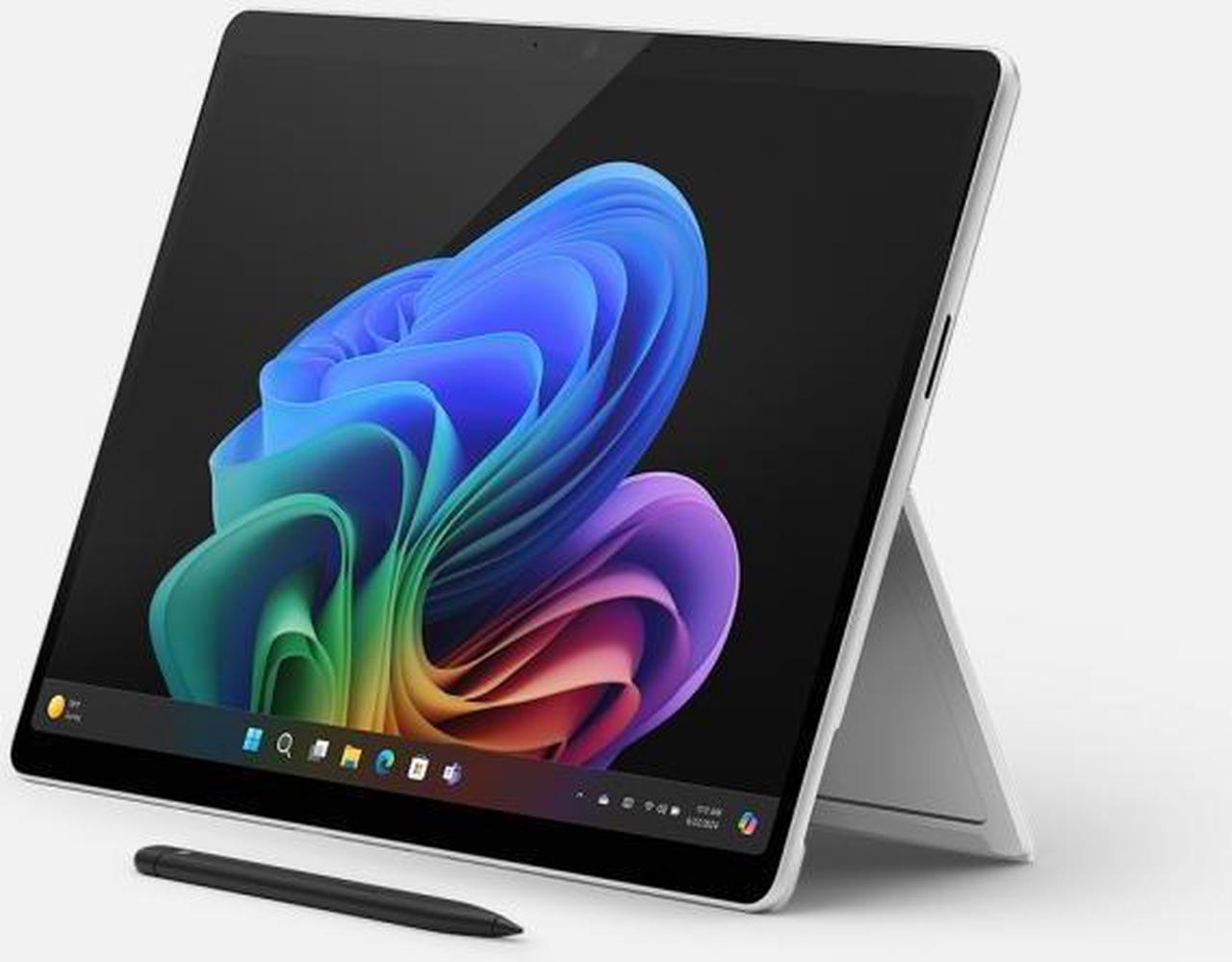 Alt view image 9 of 14 - Microsoft Surface Pro Copilot+ PC (11th Edition) Touchscreen 13" Qualcomm Snapdragon X Elite 16GB RAM 512GB SSD, 5G + WiFi, Windows 11 Home - Platinum