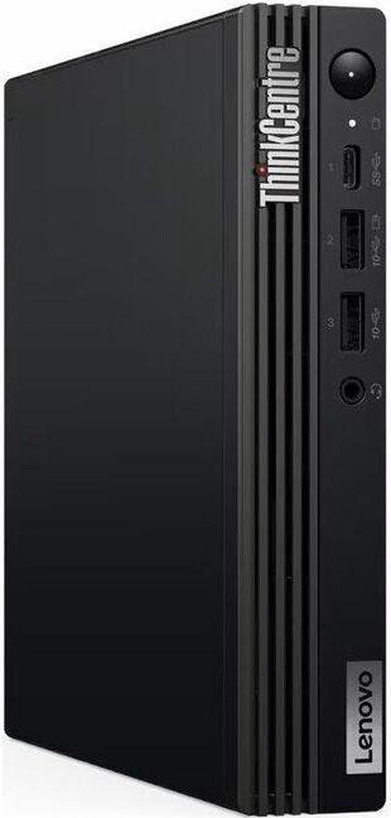 Lenovo ThinkCentre M70q Gen 5 12TD001RUS Desktop Computer - Intel Core i5 14th Gen i5-14400T - 16 GB - 512 GB SSD - Tiny - Black - Intel Q670 Chip - Windows 11 Pro - Intel UHD Graphics 730 DDR5 SDRAM