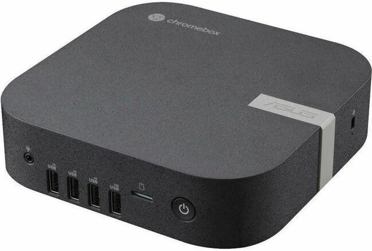 Main image of Asus Chromebox 5a CHROMEBOX5A-SC081UN Chromebox - Intel Celeron 7305 - 8 GB - 128 GB SSD - Mini PC - Eco Black - Intel Chip - ChromeOS - Intel DDR4 SDRAM