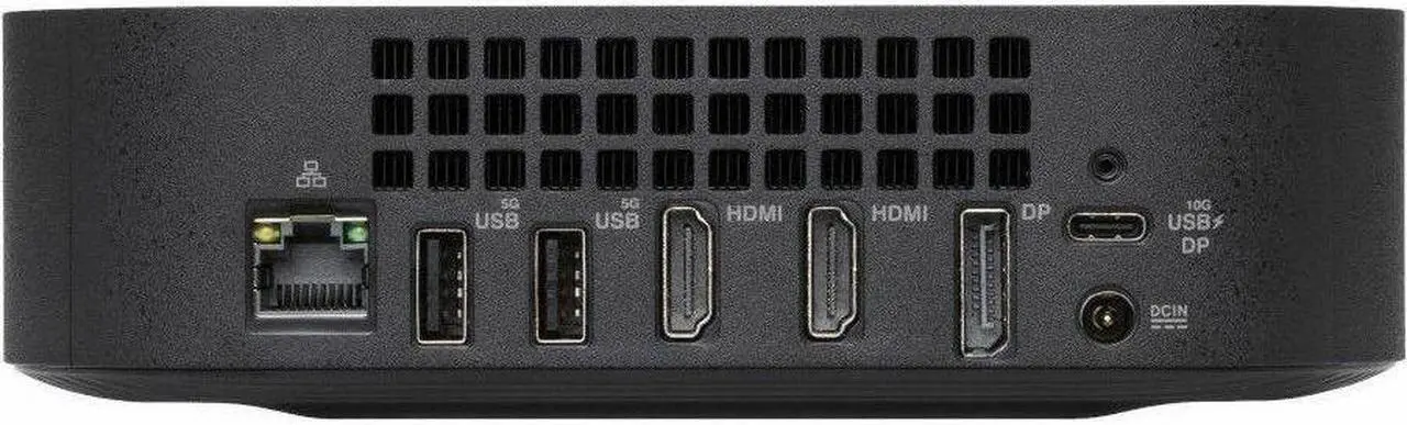 Alt view image 3 of 8 - Asus Chromebox 5a CHROMEBOX5A-SC081UN Chromebox - Intel Celeron 7305 - 8 GB - 128 GB SSD - Mini PC - Eco Black - Intel Chip - ChromeOS - Intel DDR4 SDRAM