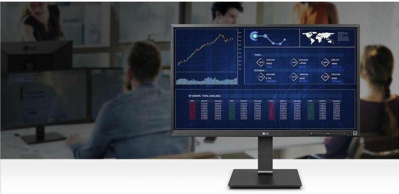 Alt view image 6 of 8 - LG 27CQ650N-6N All-in-One Thin Client - Intel Celeron N5105 Quad-core (4 Core) 2 GHz - Matte Black - Intel Chip - 4 GB RAM DDR4 SDRAM - DDR4-2933/PC4-23400 - 16 GB Flash - Intel - Gigabit Ethernet - 2