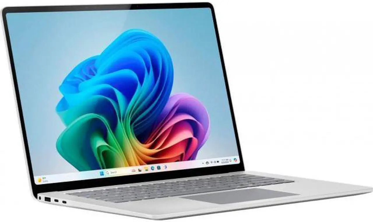 Alt view image 3 of 7 - Microsoft Surface Laptop Copilot+ PC 15" Touchscreen Snapdragon X Elite Processor 16GB RAM 1TB SSD (7th Edition) Platinum + Microsoft Surface Thunderbolt 4 Dock + Microsoft Microsoft Arc Mouse (B