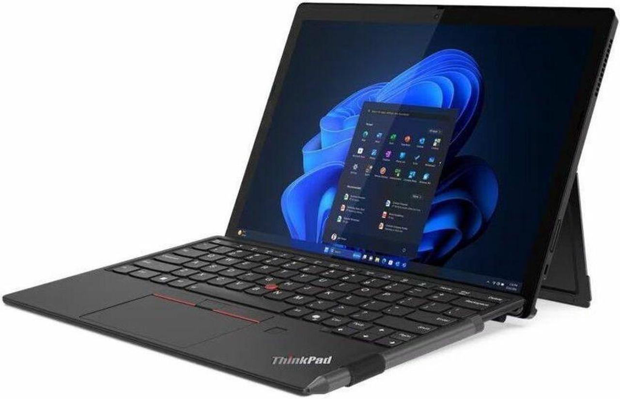 Alt view image 3 of 8 - Lenovo ThinkPad X12 Detachable Gen 2 21LK002VUS 12.3" Touchscreen Detachable 2 in 1 Notebook - Full HD Plus - Intel Core Ultra 7 164U - vPro Technology - 16 GB - 512 GB SSD - English Keyboard - B