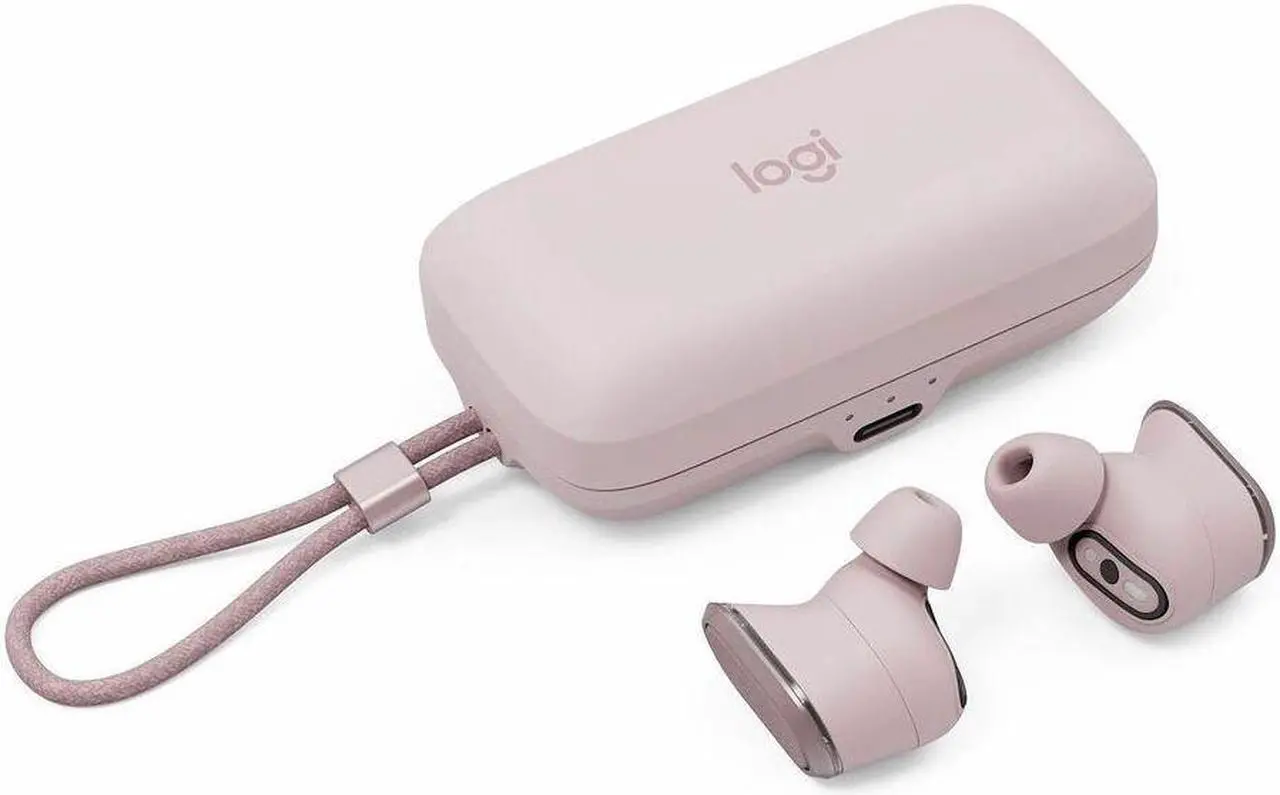 Alt view image 2 of 6 - Logitech Zone True Wireless - Stereo - USB Type A - True Wireless - Bluetooth - 98.4 ft - 20 Hz - 20 kHz - Earbud - Binaural - In-ear - Noise Cancelling, Omni-directional, MEMS Technology Microphone -