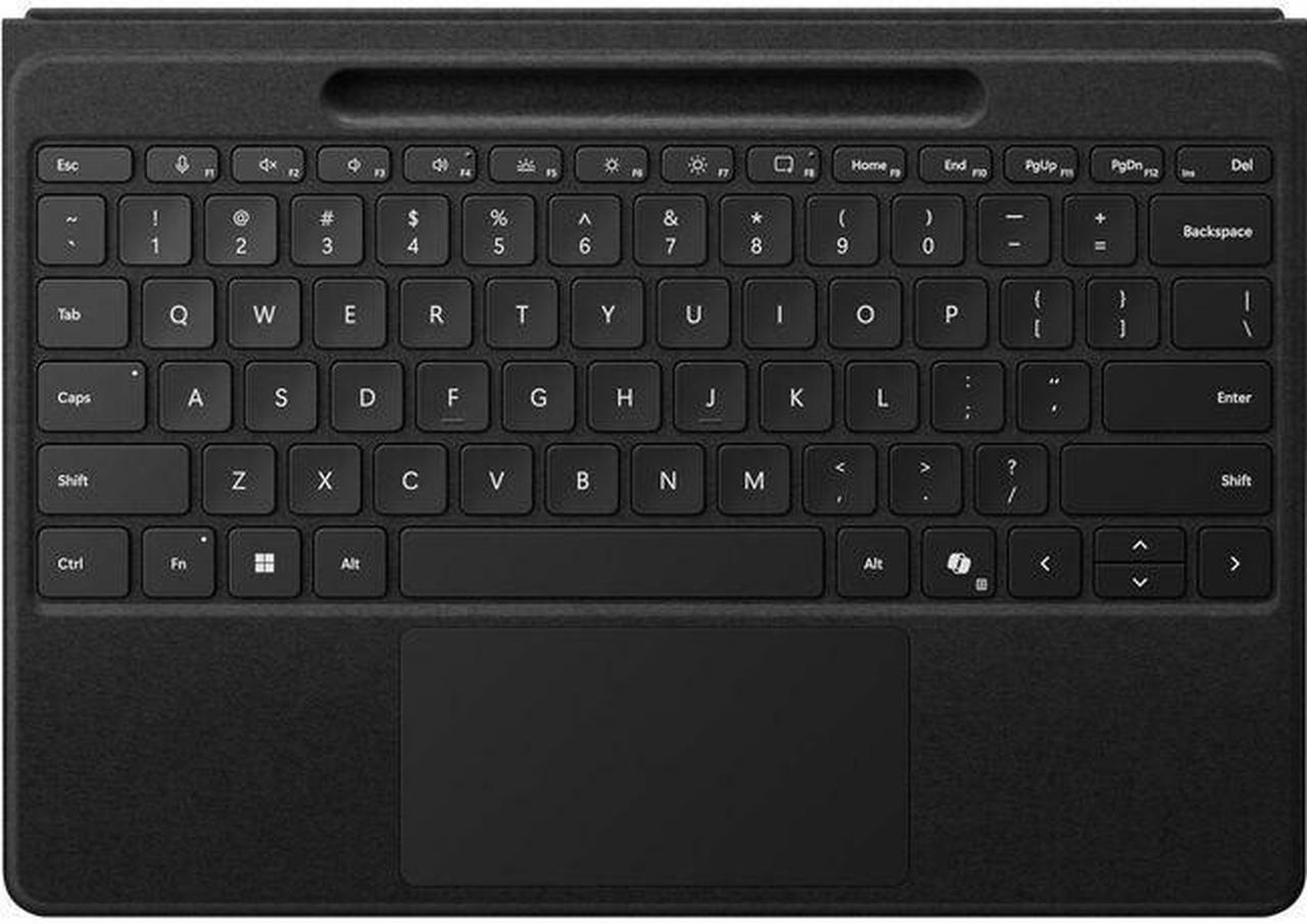 Microsoft Surface Pro Flex Keyboard - Wireless Connectivity - Bluetooth - 32.81 ft CoPilot, Mute, Snipping, Screen Brightness, Media Control Hot Key(s) - Windows 11 - Notebook/Tablet - TouchPad - PC -