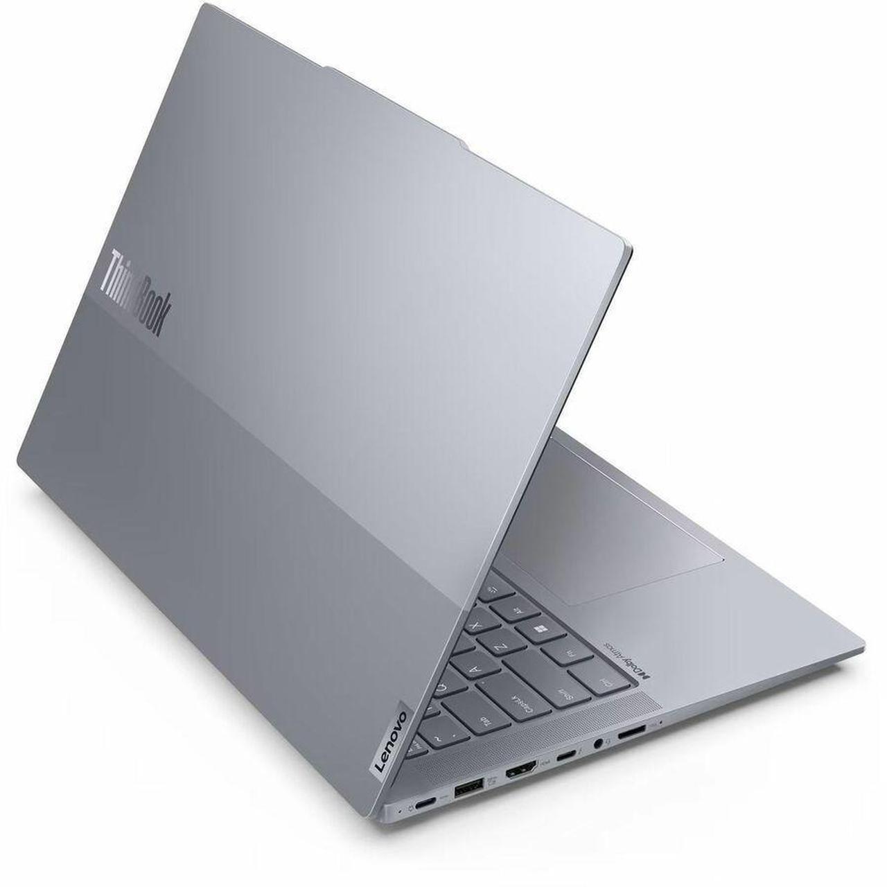 Alt view image 7 of 9 - Lenovo ThinkBook 21LD000WUS 14.5" Notebook - WQXGA - Intel Core Ultra 5 125H - 16 GB - 512 GB SSD - English (US) Keyboard - Gray - Intel Chip - 2560 x 1600 - Windows 11 Pro - Intel Arc Graphics -