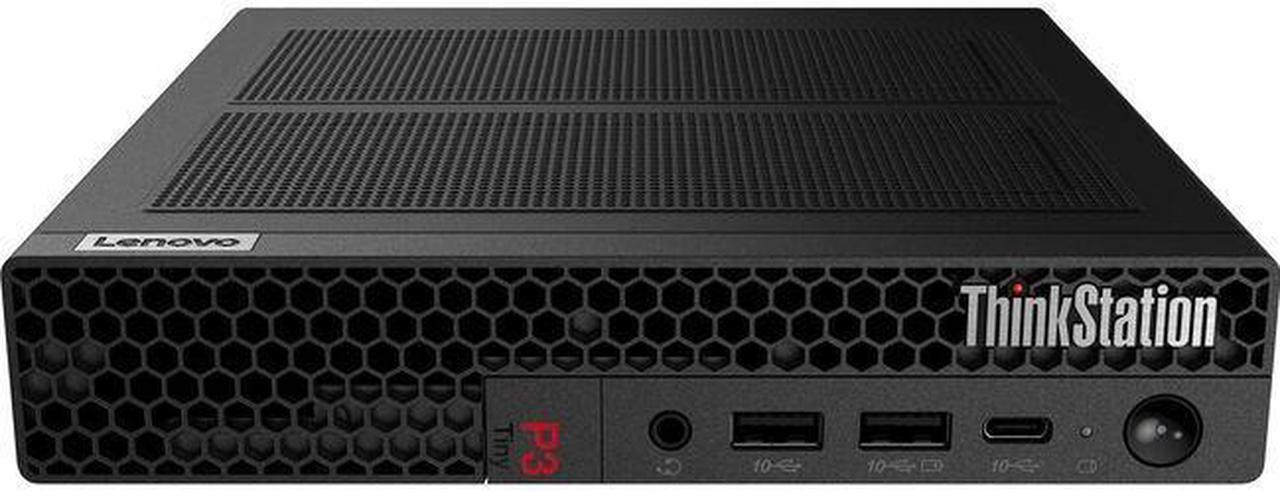 Lenovo ThinkStation P3 30H0006YUS Workstation - 1 x Intel Core i7 14th Gen i7-14700 - 32 GB - 1 TB SSD - Tiny - Black - Intel Q670 Chip - Windows 11 Pro - Intel UHD Graphics 770 Graphics - NVMe Contro