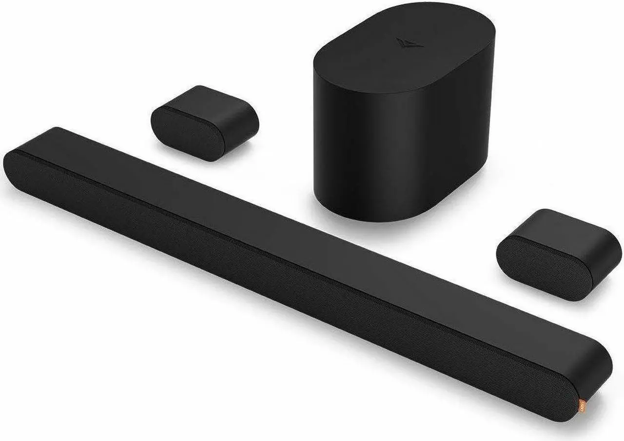 Alt view image 2 of 11 - VIZIO 5.1 Bluetooth Soundbar Speaker, Wireless Subwoofer, Surround Sound w/Dolby Atmos, DTS:X, - SV510X-0806 (2024 Model)