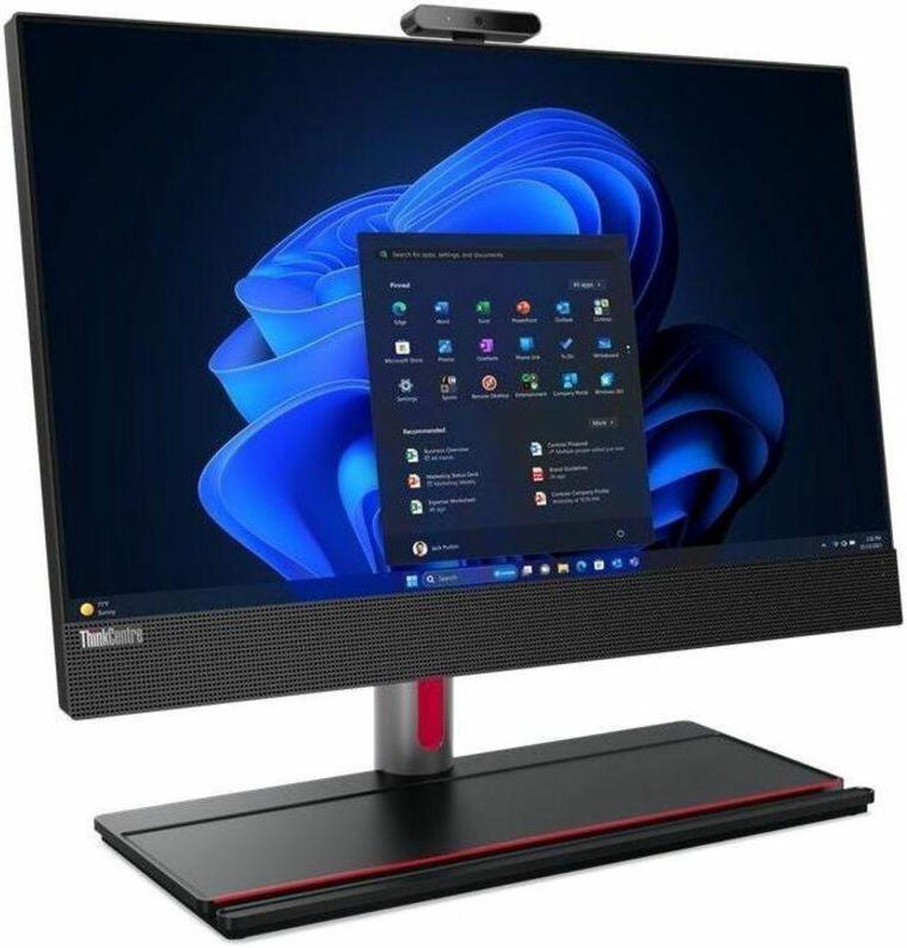 Alt view image 6 of 9 - Lenovo ThinkCentre M90a Gen 5 12SH001PUS All-in-One Computer - Intel Core i7 14th Gen i7-14700 - vPro Technology - 32 GB - 1 TB SSD - 23.8" Full HD - Desktop - Black - Intel Q670 Chip - 1920 x 10