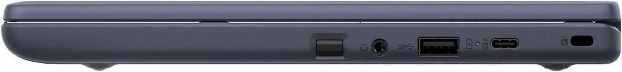 Alt view image 7 of 11 - Asus Chromebook CR11 CR1104CGA-YZ42 11.6" Rugged Chromebook - HD - Intel N-Series N100 - 4 GB - 32 GB Flash Memory - Mineral Gray