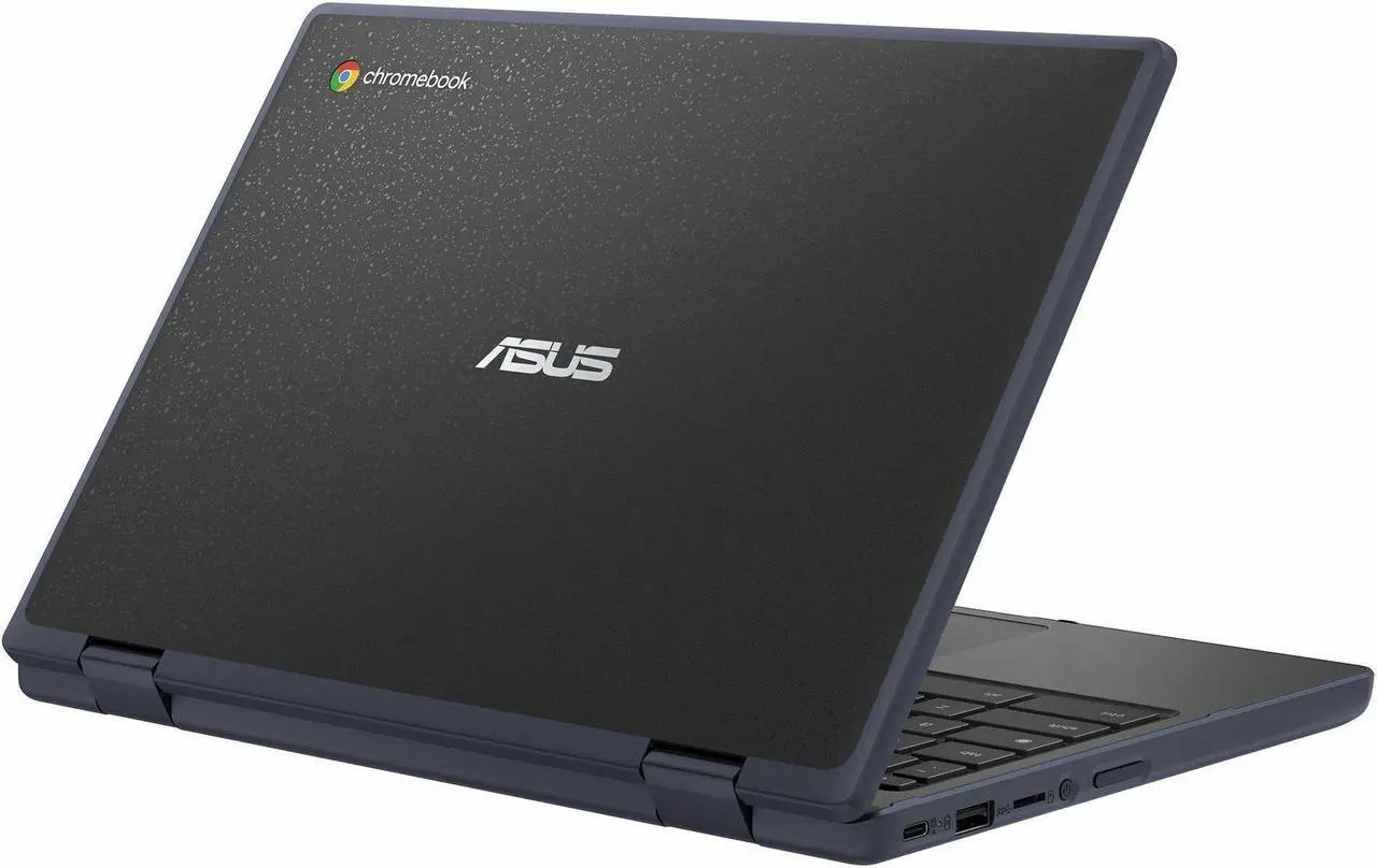 Alt view image 9 of 11 - Asus Chromebook CR11 CR1104CGA-YZ42 11.6" Rugged Chromebook - HD - Intel N-Series N100 - 4 GB - 32 GB Flash Memory - Mineral Gray