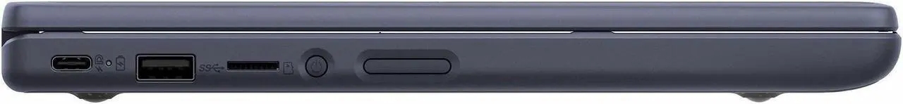 Alt view image 5 of 11 - Asus Chromebook CR11 CR1104CGA-YZ42 11.6" Rugged Chromebook - HD - Intel N-Series N100 - 4 GB - 32 GB Flash Memory - Mineral Gray