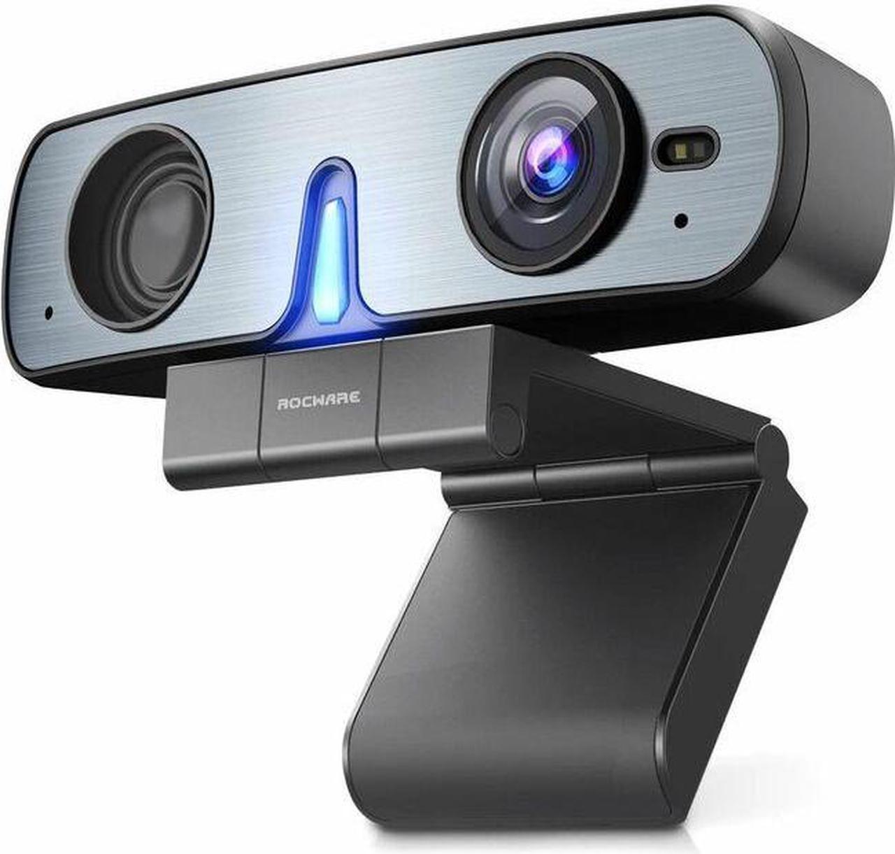 Main image of ROCWARE RC08 Auto-Focus Webcam with Microphone Speaker