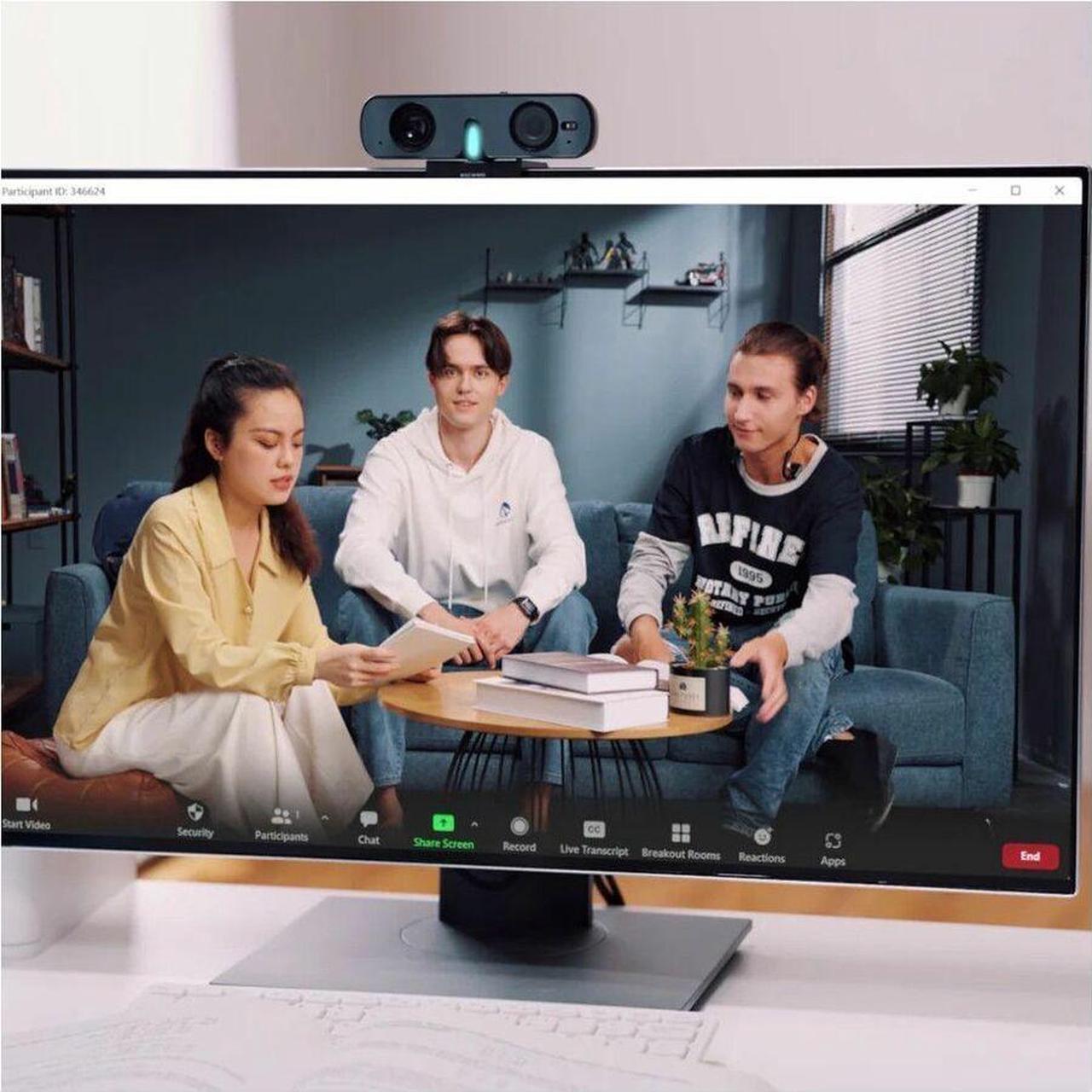 Alt view image 6 of 20 - ROCWARE RC08 Auto-Focus Webcam with Microphone Speaker
