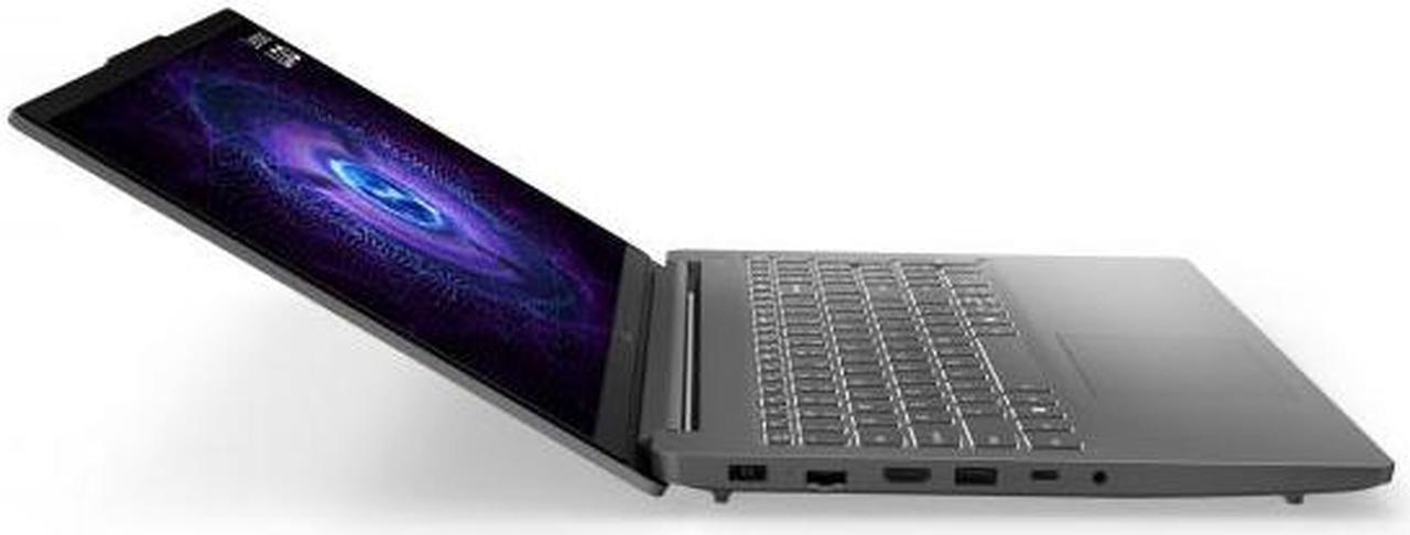 Alt view image 7 of 7 - Lenovo LOQ Essential 15.6" FHD 144Hz Gaming Notebook Intel Core i5-12450HX 8GB DDR5 512GB SSD NVIDIA GeForce RTX 2050 Luna Grey - 15.6" FHD IPS Display - Intel Core i5-12450HX - 8GB DDR5 - 5