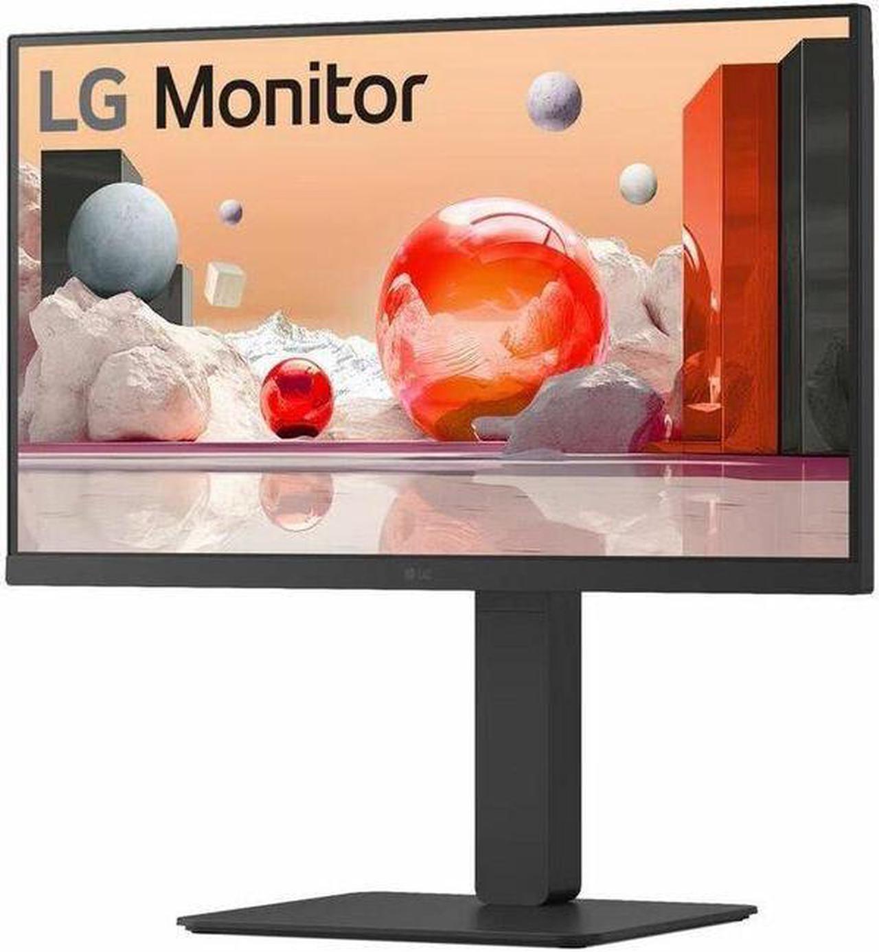 LG 24BA650-B 24" Class Full HD LED Monitor - 16:9 - 23.8" Viewable - In-plane Switching (IPS) Technology - LED Backlight - 1920 x 1080 - 16.7 Million Colors - 250 Nit - 5 ms - Speakers - HDM