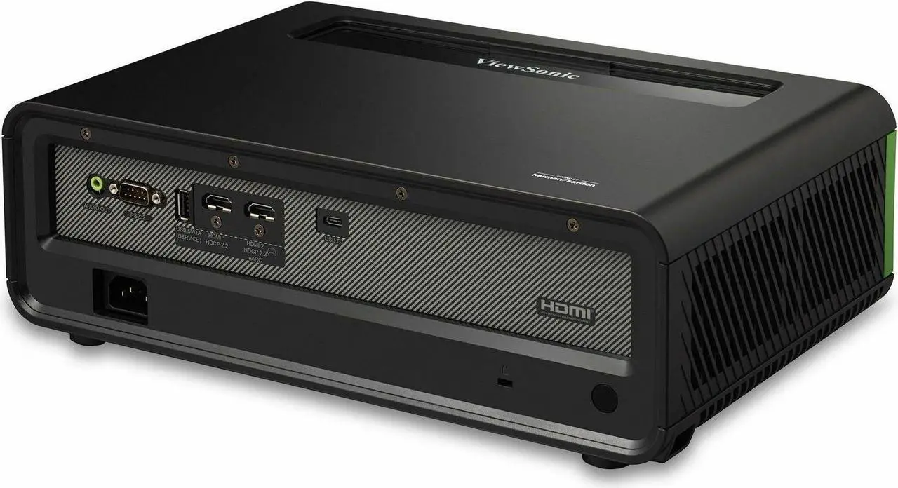 Alt view image 10 of 14 - ViewSonic X1-4KPRO UHD 4K LED Projector Designed for Xbox with Built-in Google TV and Netflix, 2500 Lumens, H/V Keystone, 4 Corner Adjustment, 1.3x Optical Zoom for Smart Home Theater