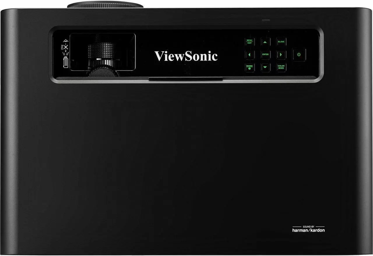 Alt view image 14 of 14 - ViewSonic X1-4KPRO UHD 4K LED Projector Designed for Xbox with Built-in Google TV and Netflix, 2500 Lumens, H/V Keystone, 4 Corner Adjustment, 1.3x Optical Zoom for Smart Home Theater