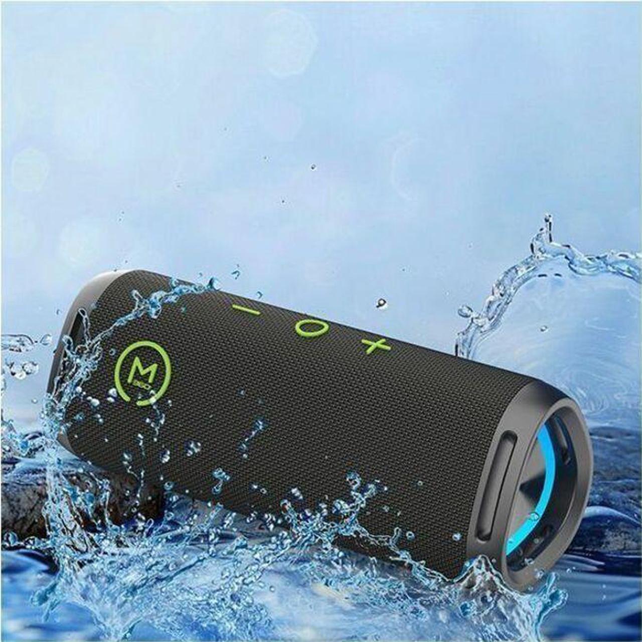 Alt view image 6 of 15 - m360 Sound Stage Pro Wireless Portable Speaker - 35W - Bluetooth - BT8850DSP - 100 Hz to 18 kHz - IP67 Dust Proof-Waterproof - Rugged - Travel - Hot Tub - Gym - Work Out - RGB Lighting - BT 5.3 - One