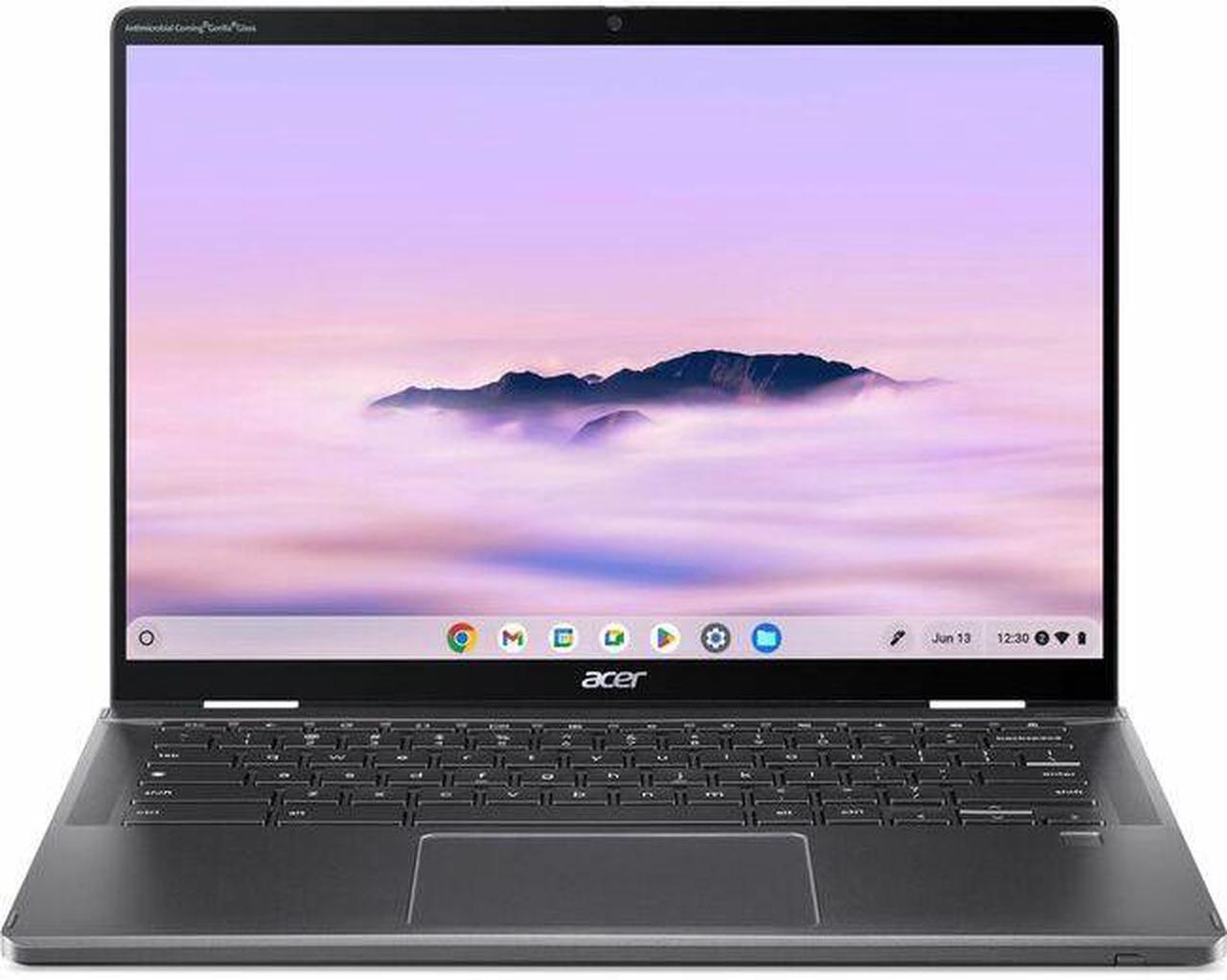 Main image of Acer Chromebook Plus Spin 714 CPE794-1N CPE794-1N-57SR 14" Touchscreen Convertible 2 in 1 Chromebook - WUXGA - Intel Core Ultra 5 125U - 16 GB - 256 GB SSD - English (US) Keyboard - Iron - Intel