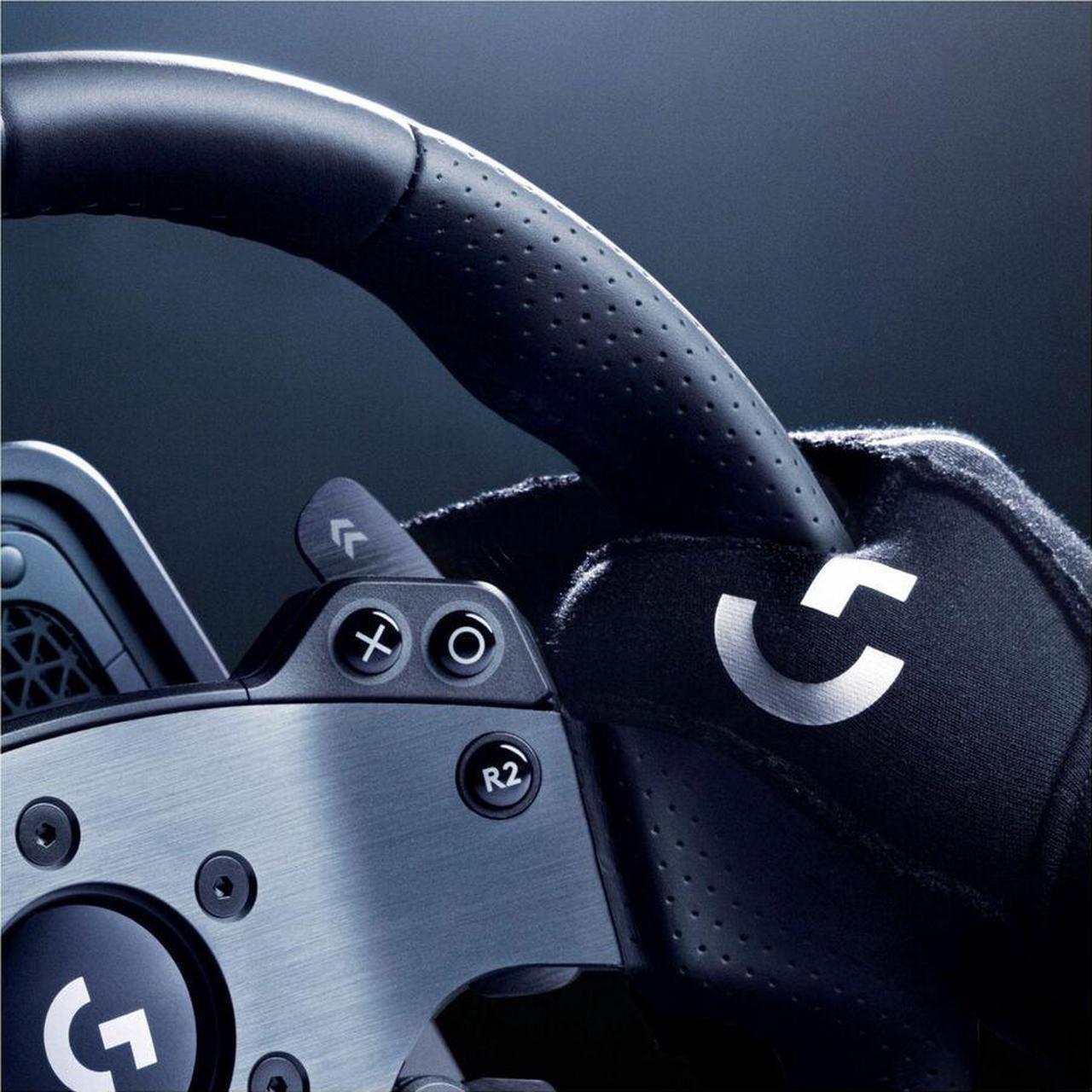 Alt view image 7 of 14 - Logitech G Pro Racing Wheel - Cable - USB - Xbox, PC, PlayStation - Black