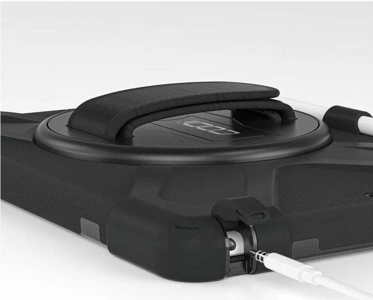 Alt view image 3 of 4 - CODi Rugged Carrying Case for 10.2" Apple iPad (7th Generation), iPad (9th Generation), iPad (8th Generation) iPad - Drop Resistant, Shock Absorbing, Bump Resistant, Damage Resistant - Silicone,