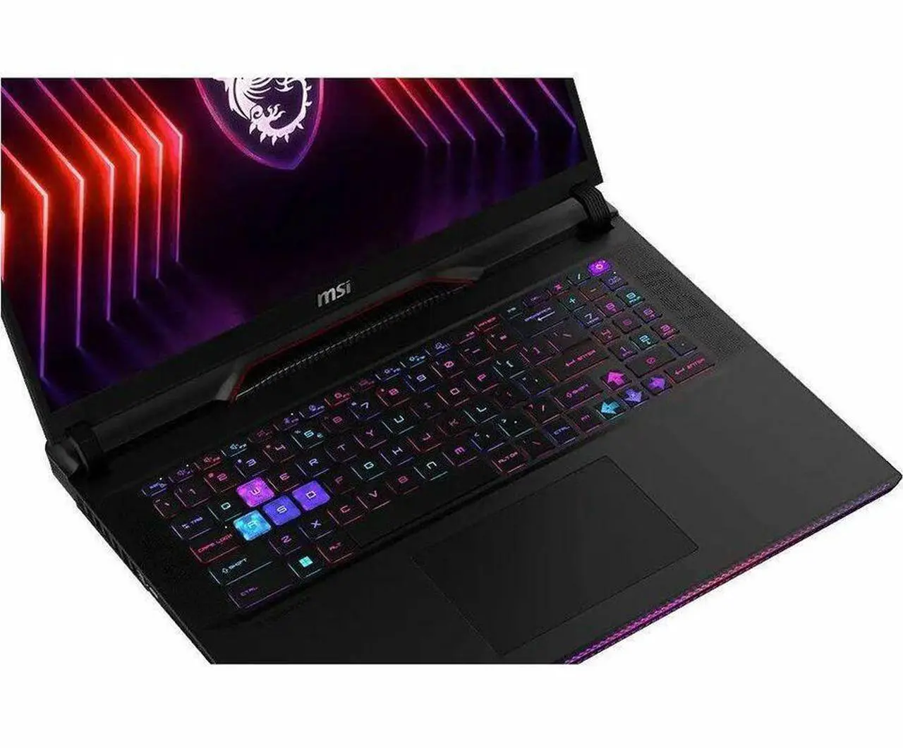 Alt view image 7 of 9 - MSI Raider GE68Hx 16 in 240Hz Gaming Laptop Intel Core i7-14700HX RTX 4060 16GB 1TB+512GB SSD - W11P - Raider 16 inch laptop with 240Hz display panel. Intel core i7 and Nvidia Geforce RTX4060