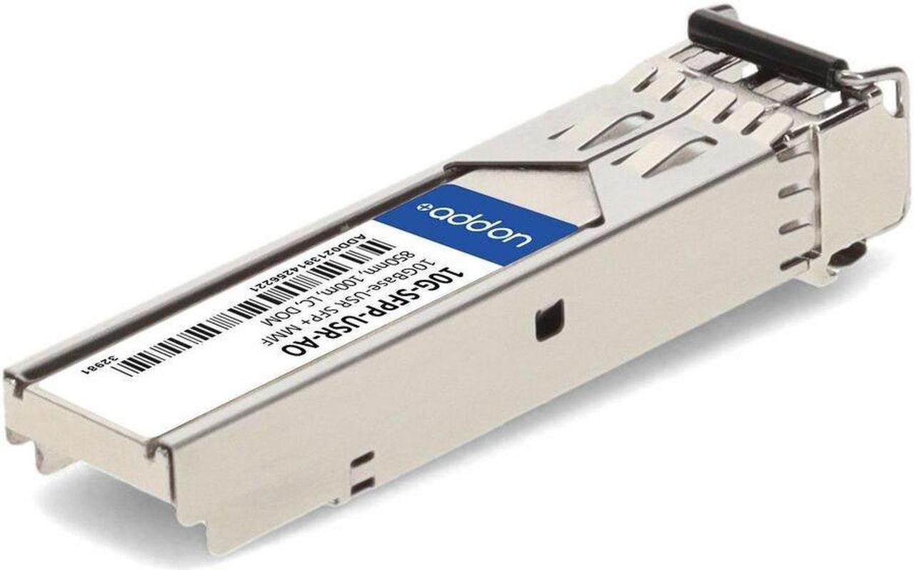 Alt view image 11 of 15 - Brocade (Formerly) 10G-SFPP-USR Compatible TAA Compliant 10GBase-USR SFP+ Transceiver (MMF, 850nm, 100m, LC, DOM)