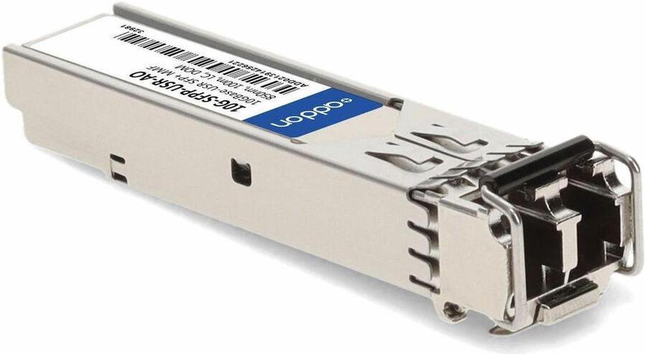 Alt view image 13 of 15 - Brocade (Formerly) 10G-SFPP-USR Compatible TAA Compliant 10GBase-USR SFP+ Transceiver (MMF, 850nm, 100m, LC, DOM)