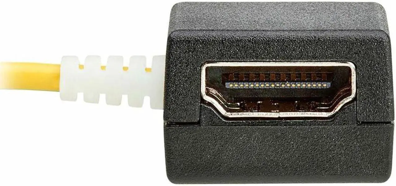 Alt view image 2 of 7 - Eaton Tripp Lite Series In-Line HDMI Surge Protector - 4K 60 Hz, HDCP, IEC Compliant, TAA - Black - 0 J - HDMI - TAA Compliant