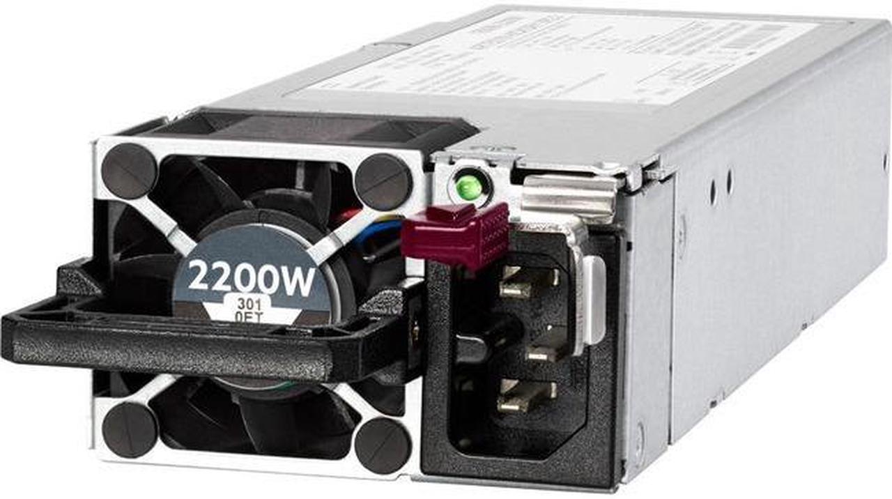 HPE Flex Slot 2200W Power Supply - Hot-pluggable - 96% Efficiency