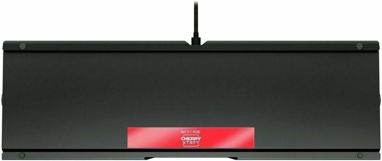 Alt view image 4 of 9 - CHERRY MX 3.1 Wired Gaming Keyboard - Black aluminum housing, MX2A BROWN RGB Switch, Abrasion resistant keys, Detachable braided cable