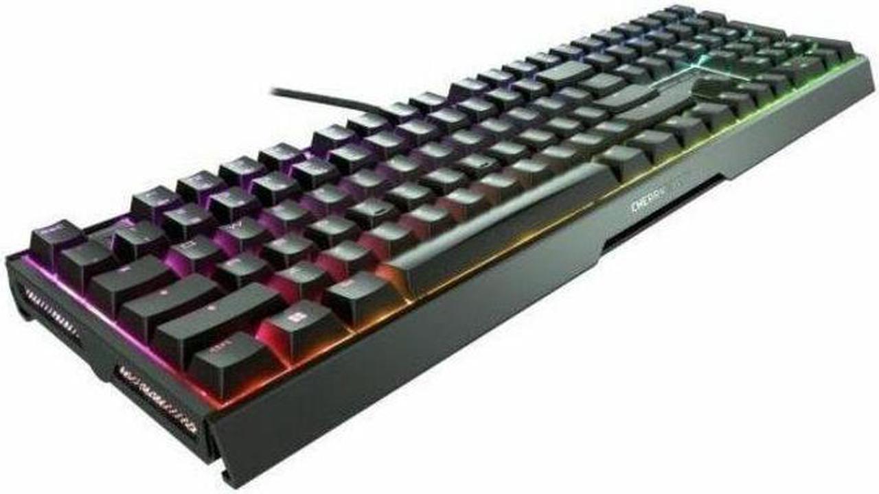 Alt view image 7 of 9 - CHERRY MX 3.1 Wired Gaming Keyboard - Black aluminum housing, MX2A BROWN RGB Switch, Abrasion resistant keys, Detachable braided cable