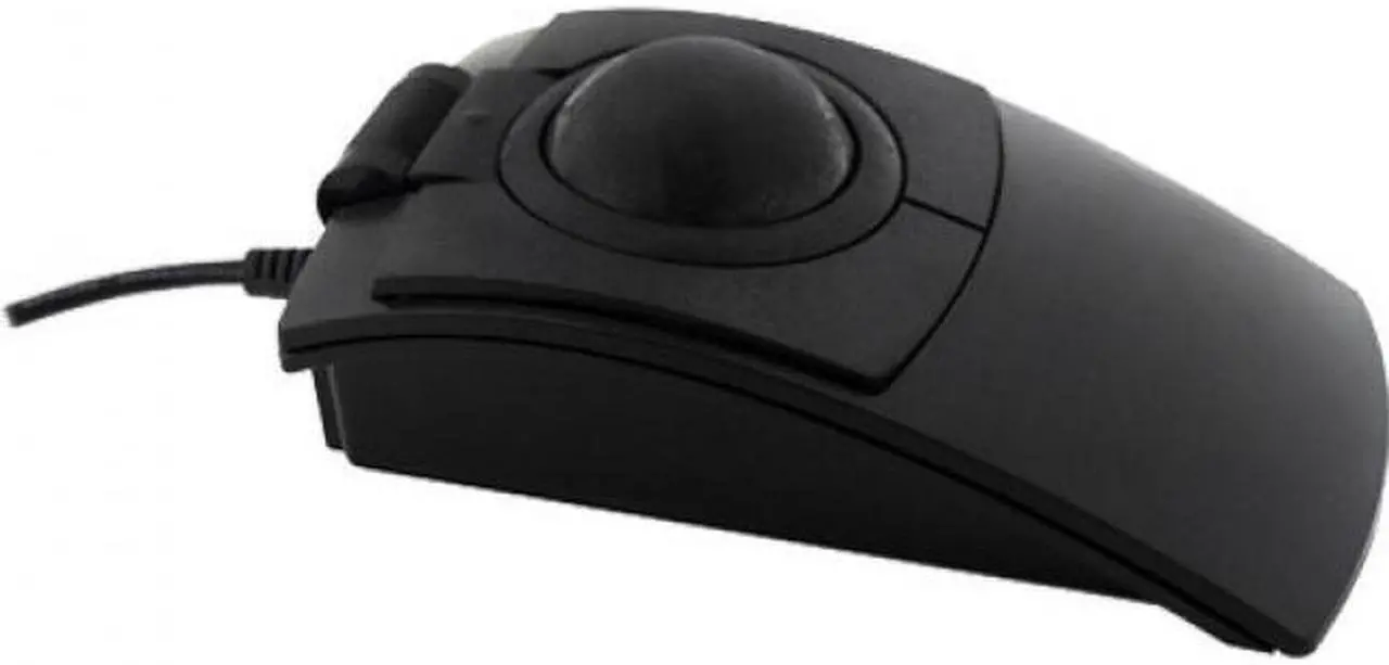 Alt view image 5 of 5 - Ergoguys X-keys L-Trac Black Trackball TKB-6015-LBKBK-R Black USB 2.0 Full Speed Trackball TrackBall X-keys L-Trac Black Trackball
