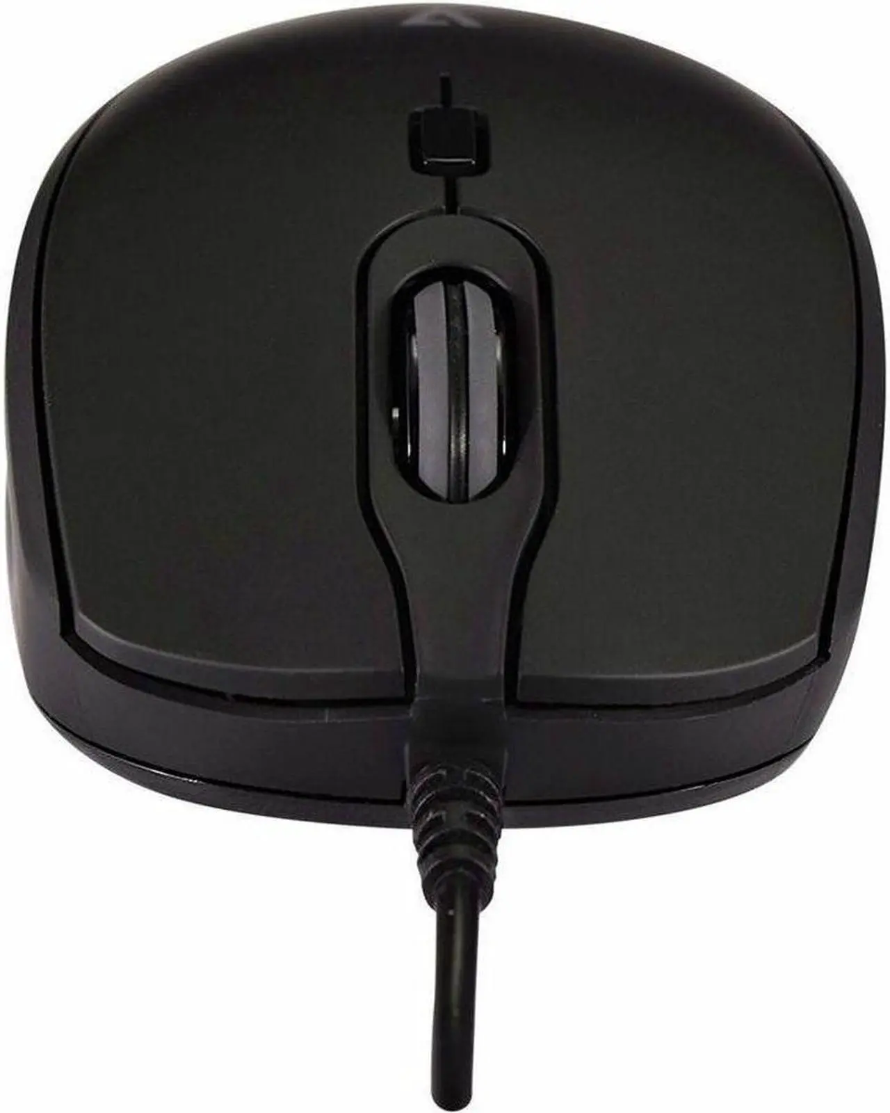 Alt view image 3 of 7 - V7 MU350 USB Wired Professional Silent Mouse - Optical - 1.6m Cable - Black - USB - 2500 dpi - Scroll Wheel - 4 Button(s) - Soft Touch - Quiet Clicks - Plug and Play - V7 MU350 USB Wired Professional