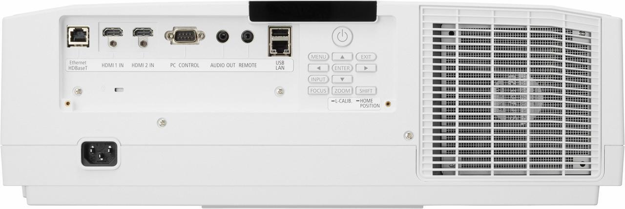 Alt view image 3 of 7 - NEC Display PV800UL-W1-41ZL Ultra Short Throw LCD Projector - 16:10 - Ceiling Mountable, Floor Mountable - High Dynamic Range (HDR) - 1920 x 1200 - Front, Ceiling, Rear, Rear Ceiling, Front Ceiling -