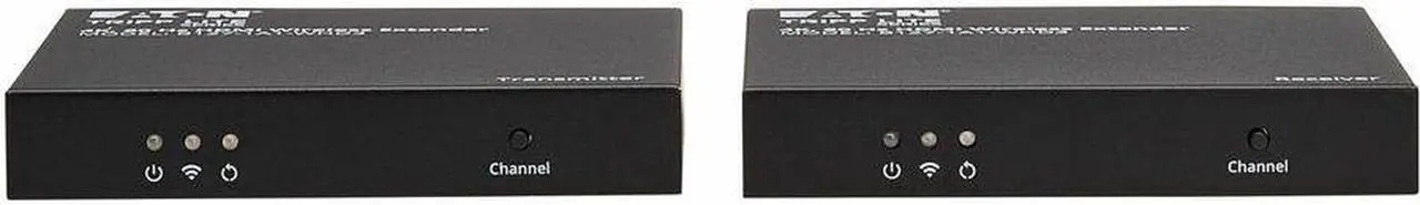 Alt view image 7 of 15 - Eaton Tripp Lite Series HDMI over Wireless Extender Kit w IR, 4K 60 Hz, Wireless HDMI, Switchable Channel, Up to 164 ft. (50 m) - 164.04 ft Range - 1 x HDMI In - 2 x HDMI Out - 1 - 1 - 1080p, 720p - 4