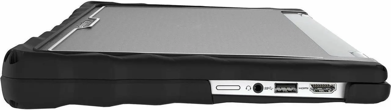 Alt view image 6 of 8 - Gumdrop DropTech For Dell Latitude 5350/5340 (2-in-1) - For Dell Notebook - Transparent - Bump Resistant, Drop Resistant, Shock Absorbing, Scratch Resistant, Damage Resistant - Rugged