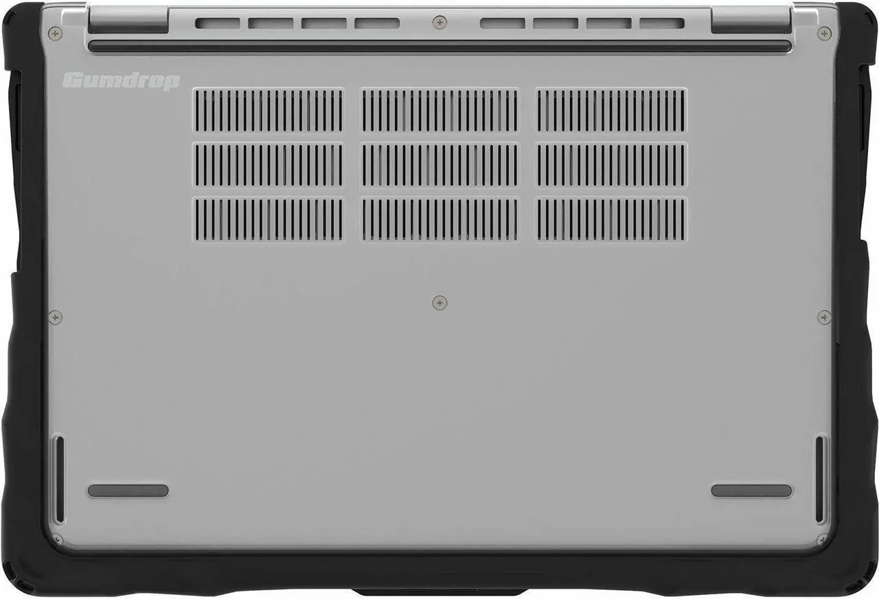 Alt view image 5 of 8 - Gumdrop DropTech For Dell Latitude 5350/5340 (2-in-1) - For Dell Notebook - Transparent - Bump Resistant, Drop Resistant, Shock Absorbing, Scratch Resistant, Damage Resistant - Rugged