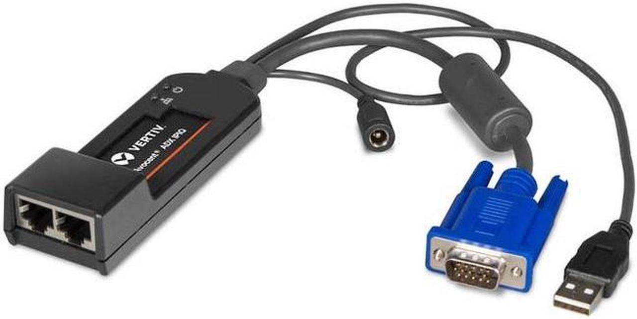Alt view image 3 of 5 - Vertiv Avocent ADX IPIQ IP KVM Device ADX-IPIQ-400