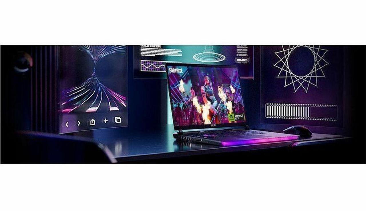 Alt view image 2 of 9 - MSI Raider GE78 HX 17" 240Hz Gaming Laptop, Intel Core i7-14700HX, RTX 4070, 16GB, 1TB + 512GB SSD -Win 11PRO - Powered by Intel's latest 14th generation core i9 and Nvidia RTX4070 graphics
