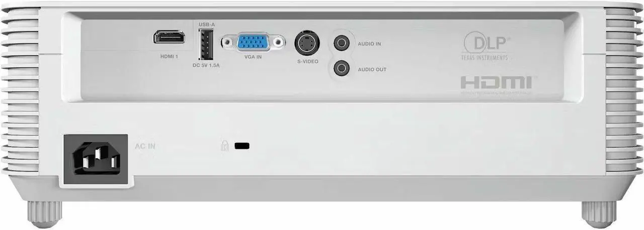 Alt view image 5 of 9 - InFocus Genesis IN0004SL 3D Standard Throw DLP Projector - 4:3 - Portable - 1024 x 768 - Front - 1080p - 15000 Hour Normal Mode - XGA - 30,000:1 - 4000 lm - HDMI - USB - Room, Presentation, Cinema, Ga