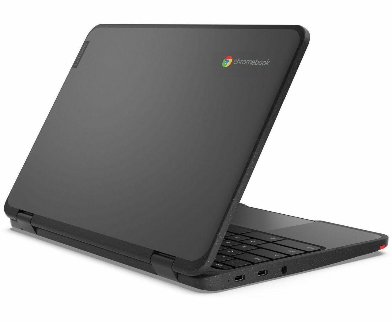 Alt view image 3 of 16 - Lenovo 500e Chromebook Gen 4s 11.6" Touch Screen Intel Processor N100 Intel UHD Graphics 4GB Memory 64GB Storage Chrome OS 83L40000US