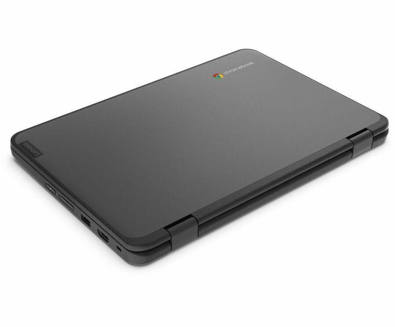 Alt view image 6 of 16 - Lenovo 500e Chromebook Gen 4s 11.6" Touch Screen Intel Processor N100 Intel UHD Graphics 4GB Memory 64GB Storage Chrome OS 83L40000US