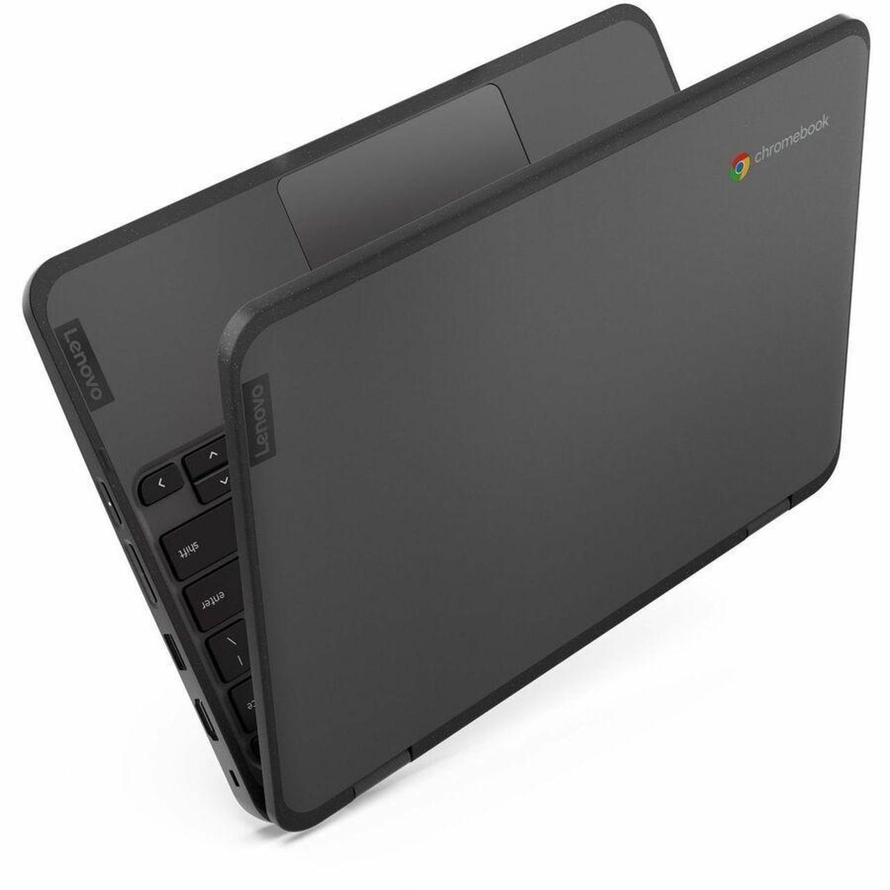 Alt view image 7 of 16 - Lenovo 500e Chromebook Gen 4s 11.6" Touch Screen Intel Processor N100 Intel UHD Graphics 4GB Memory 64GB Storage Chrome OS 83L40000US