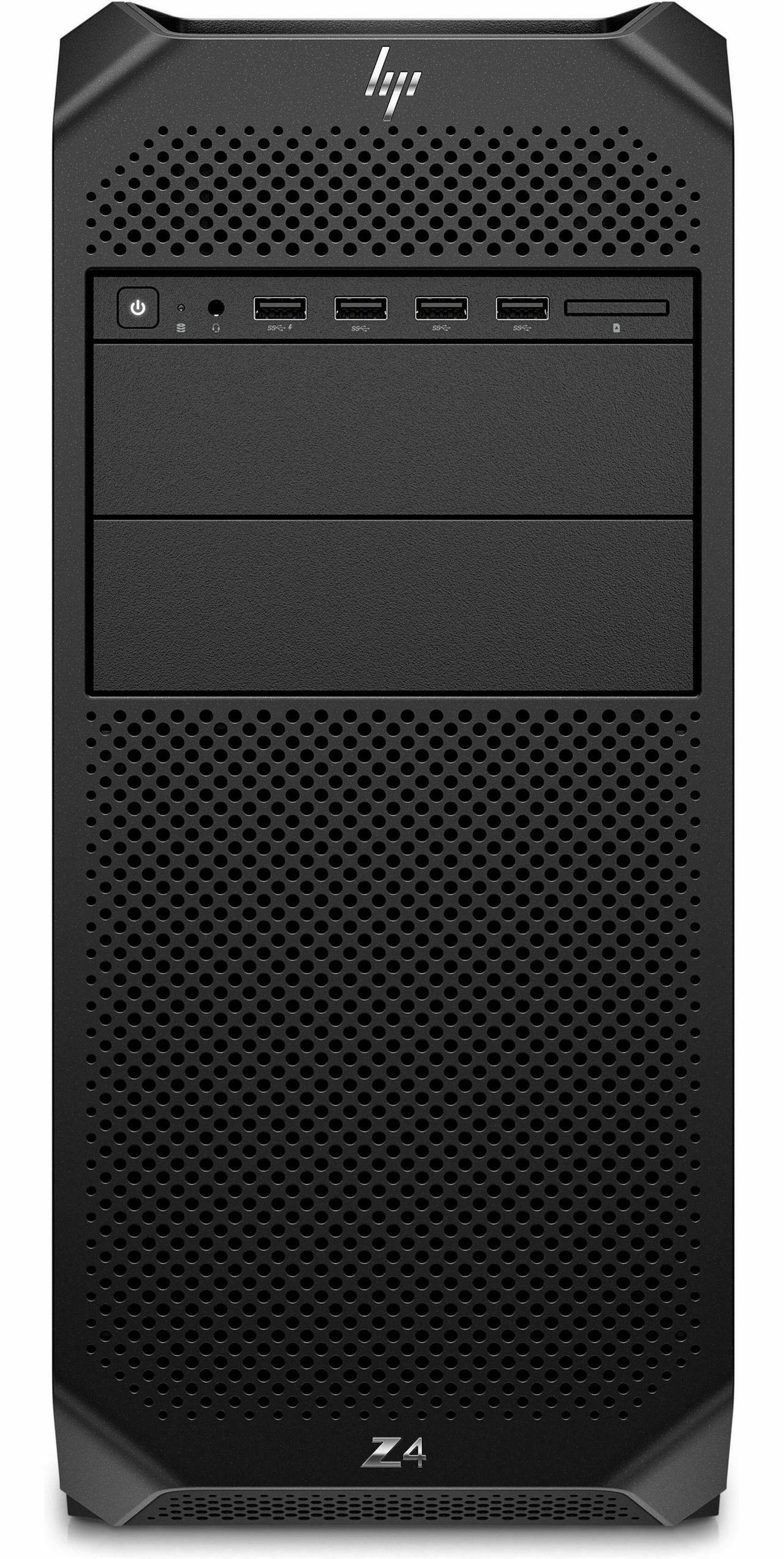 Alt view image 2 of 8 - HP Z4 G5 Workstation - 1 x Intel Xeon w3-2535 - 32 GB - 1 TB SSD - Tower - Black - Intel W790 Chip - Windows 11 Pro - NVIDIA RTX A1000 8 GB Graphics - Serial ATA/600, NVMe Controller - 0, 1, 5, 10 RAI