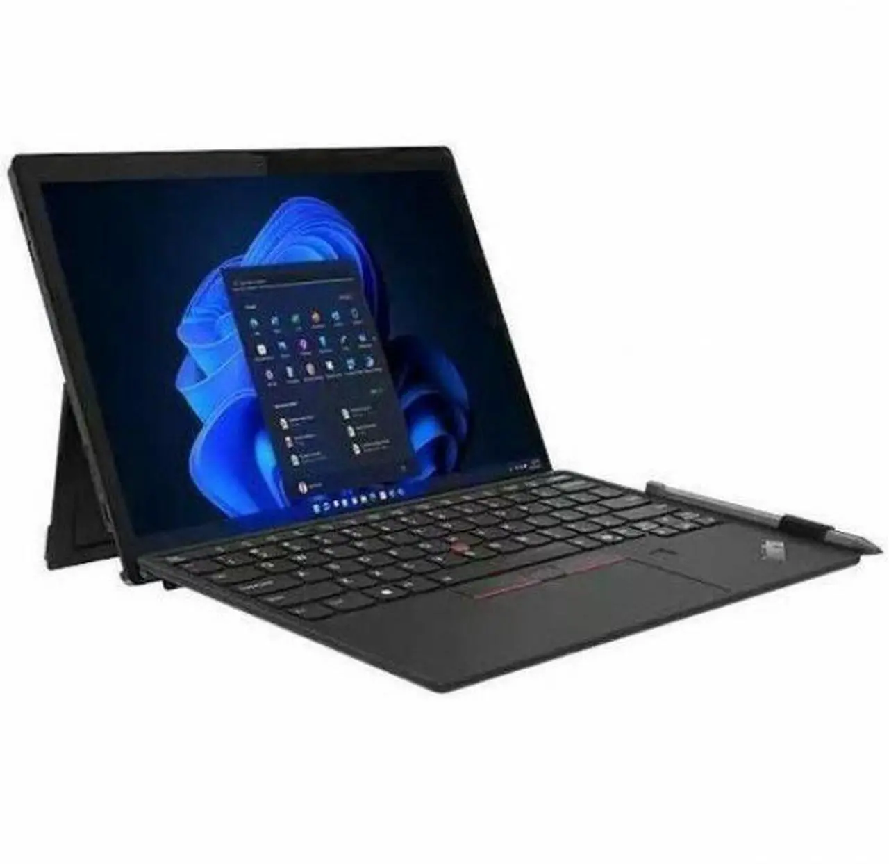 Alt view image 6 of 8 - Lenovo ThinkPad X12 Detachable Gen 2 21LK002UUS 12.3" Touchscreen Detachable 2 in 1 Notebook - Full HD Plus - Intel Core Ultra 7 164U - vPro Technology - 32 GB - 512 GB SSD - Windows 11 Pro - Black