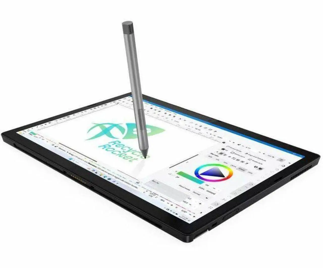 Alt view image 7 of 8 - Lenovo ThinkPad X12 Detachable Gen 2 21LK002UUS 12.3" Touchscreen Detachable 2 in 1 Notebook - Full HD Plus - Intel Core Ultra 7 164U - vPro Technology - 32 GB - 512 GB SSD - Windows 11 Pro - Black