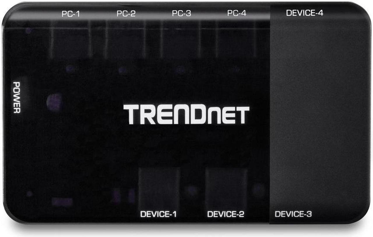 Alt view image 10 of 20 - TRENDnet TK-U404  4 Computer 4-Port USB 3.1 Sharing Switch